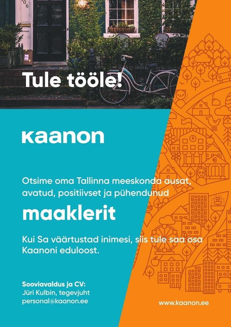 Kaanon Tallinn OÜ Maakler