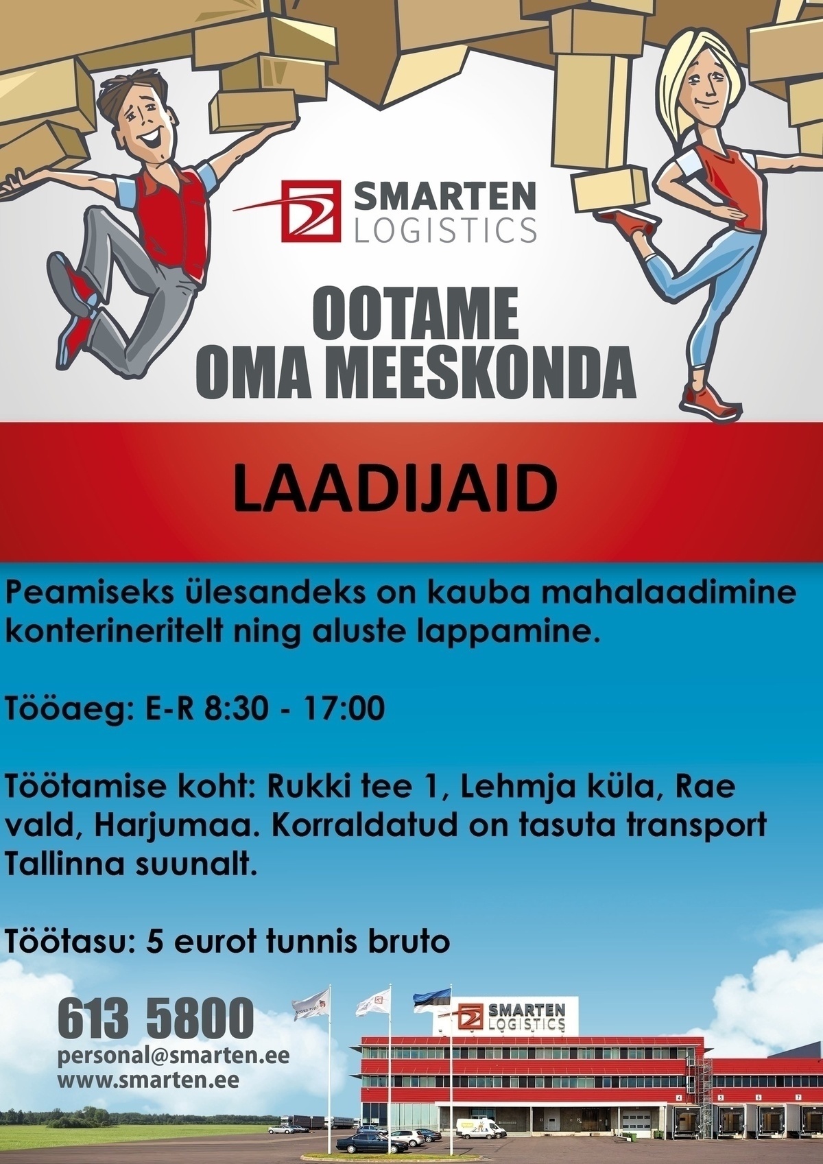 Smarten Logistics AS LAADIJAD