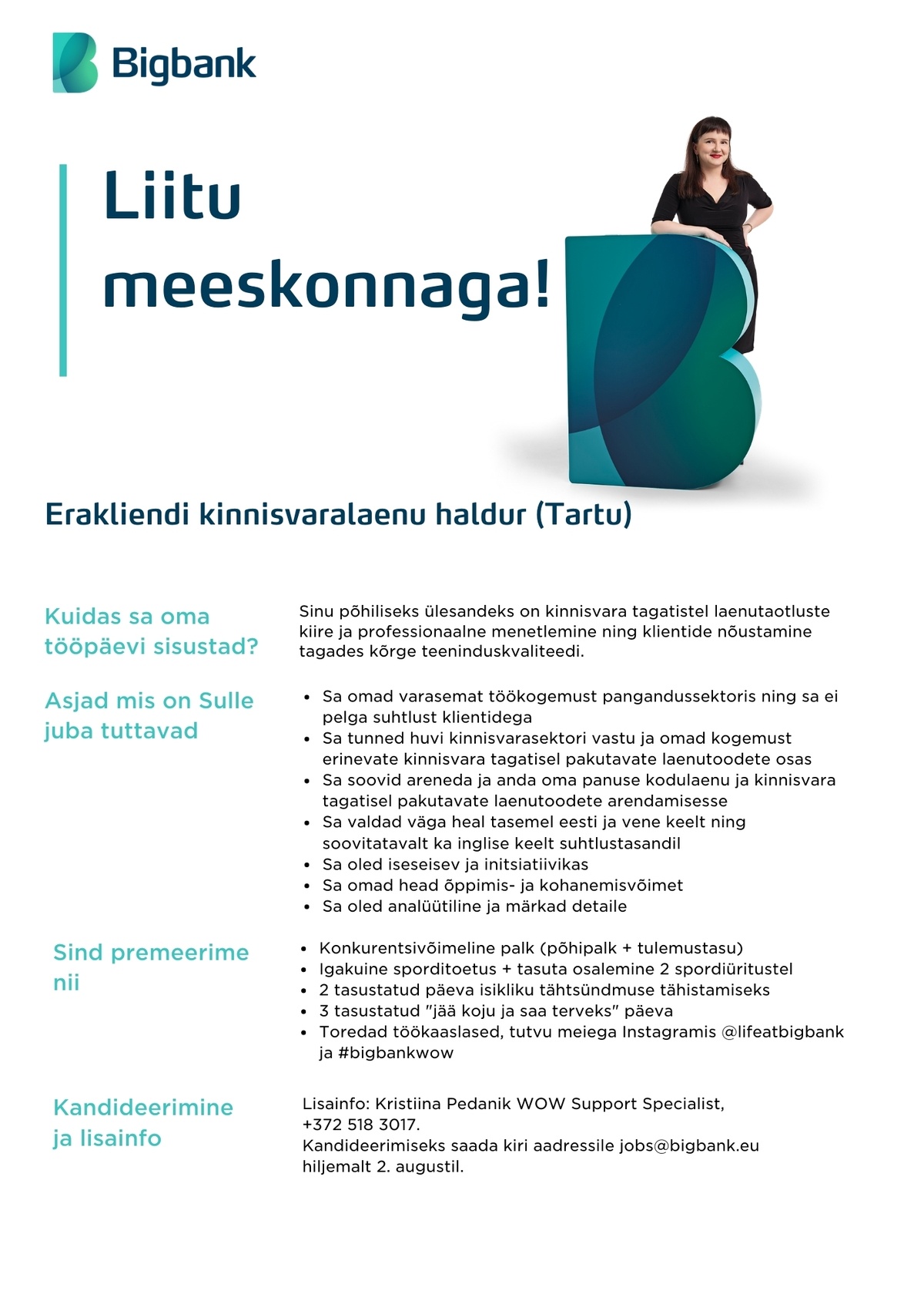 BIGBANK AS Erakliendi kinnisvaralaenu haldur