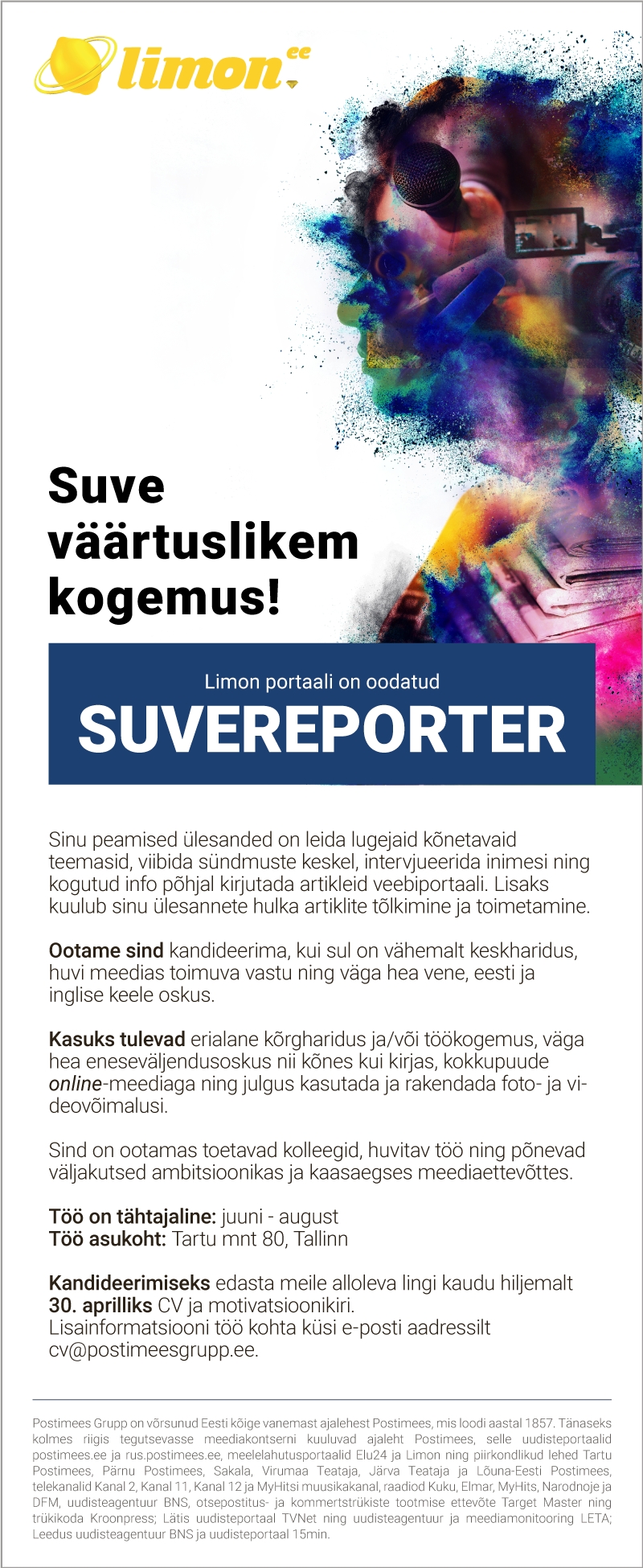 AS Postimees Grupp Limon suvereporter