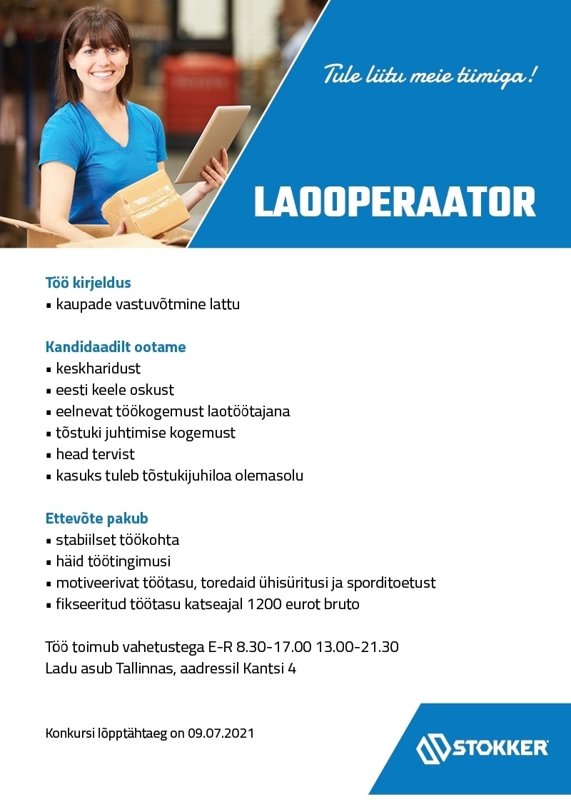 Stokker AS Laooperaator