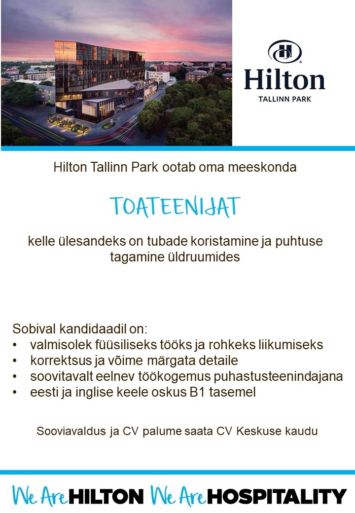 Hilton Tallinn Park Toateenija