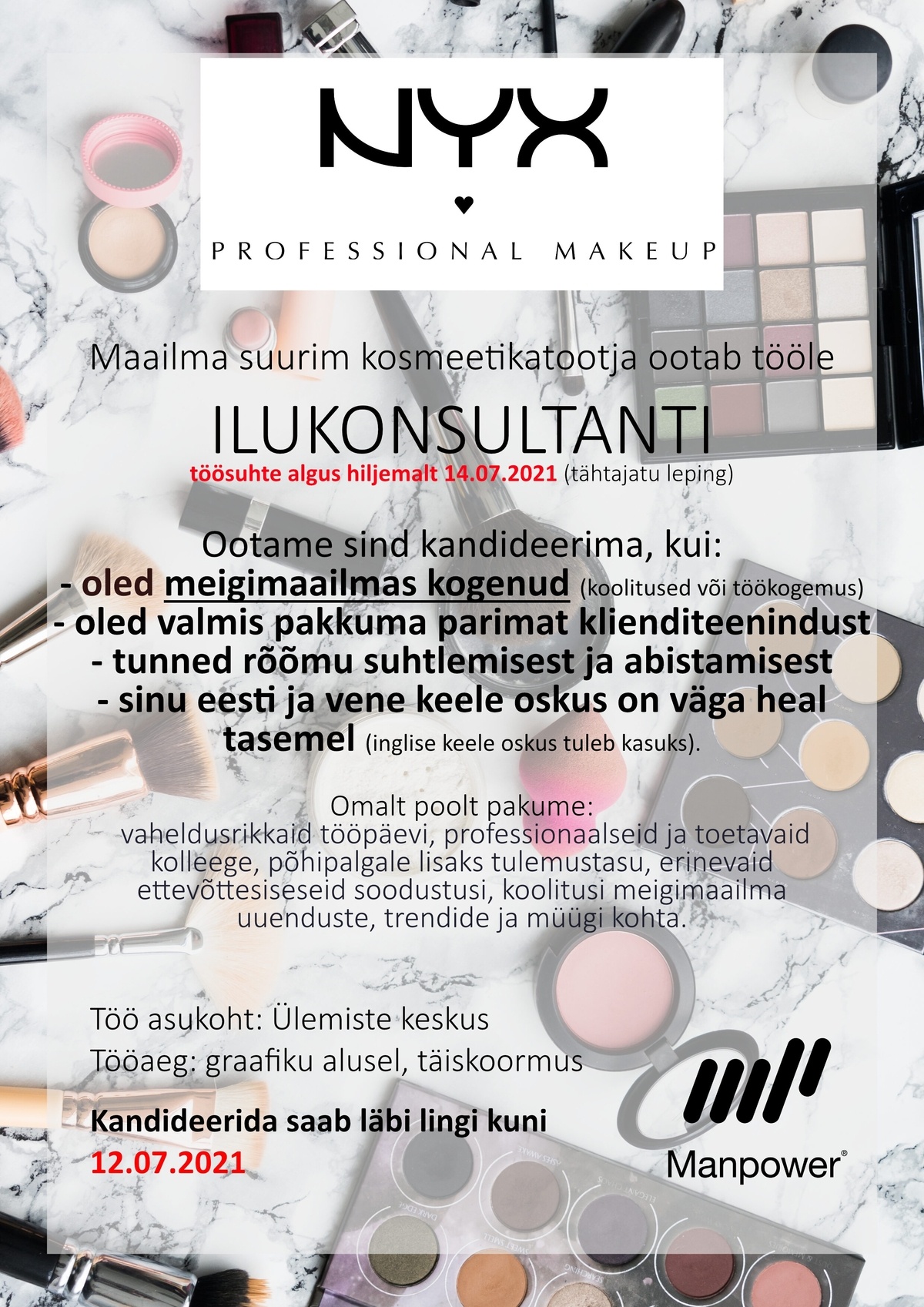 Manpower OÜ Ilukonsultant