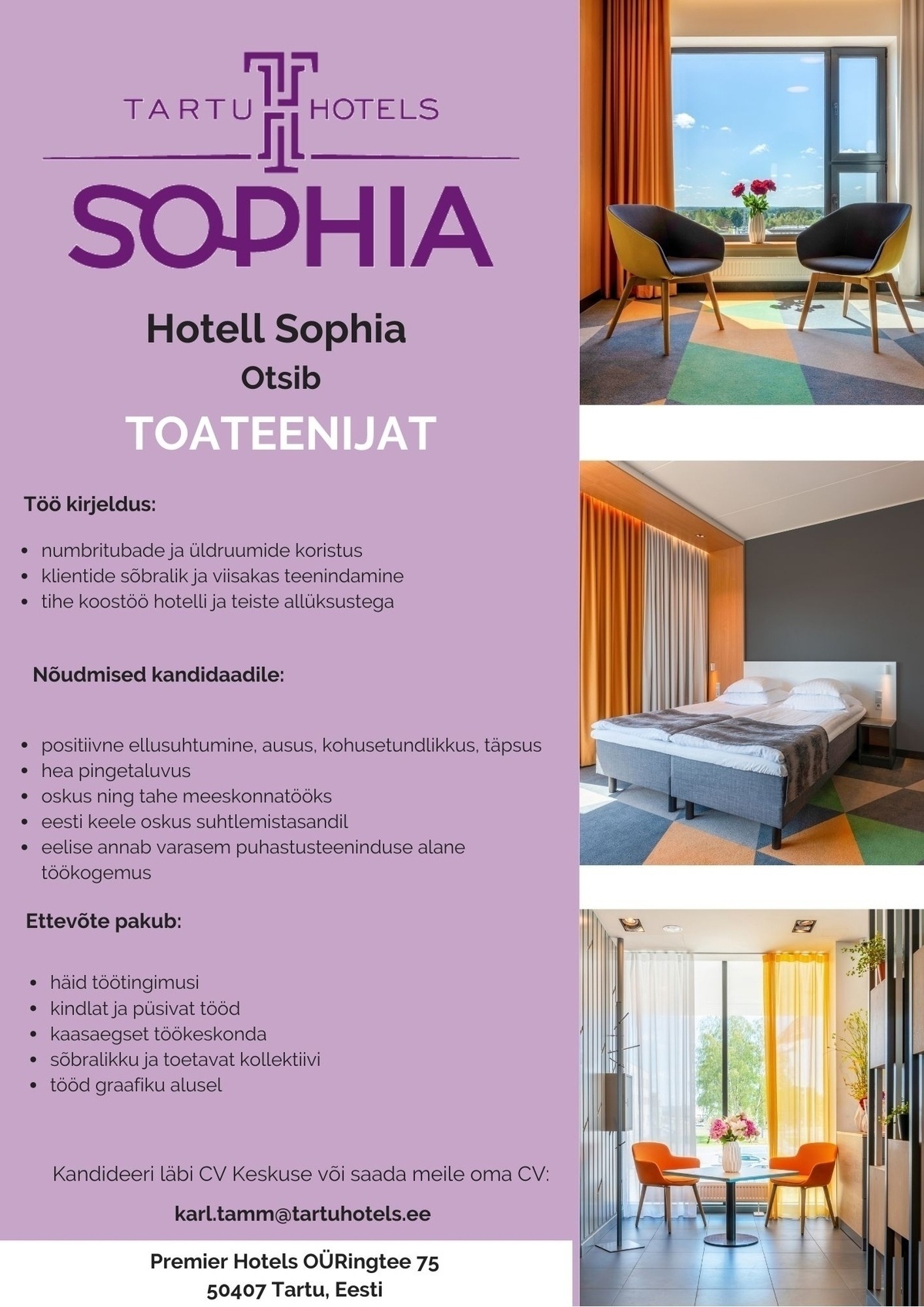 Hotell Sophia Toateenija