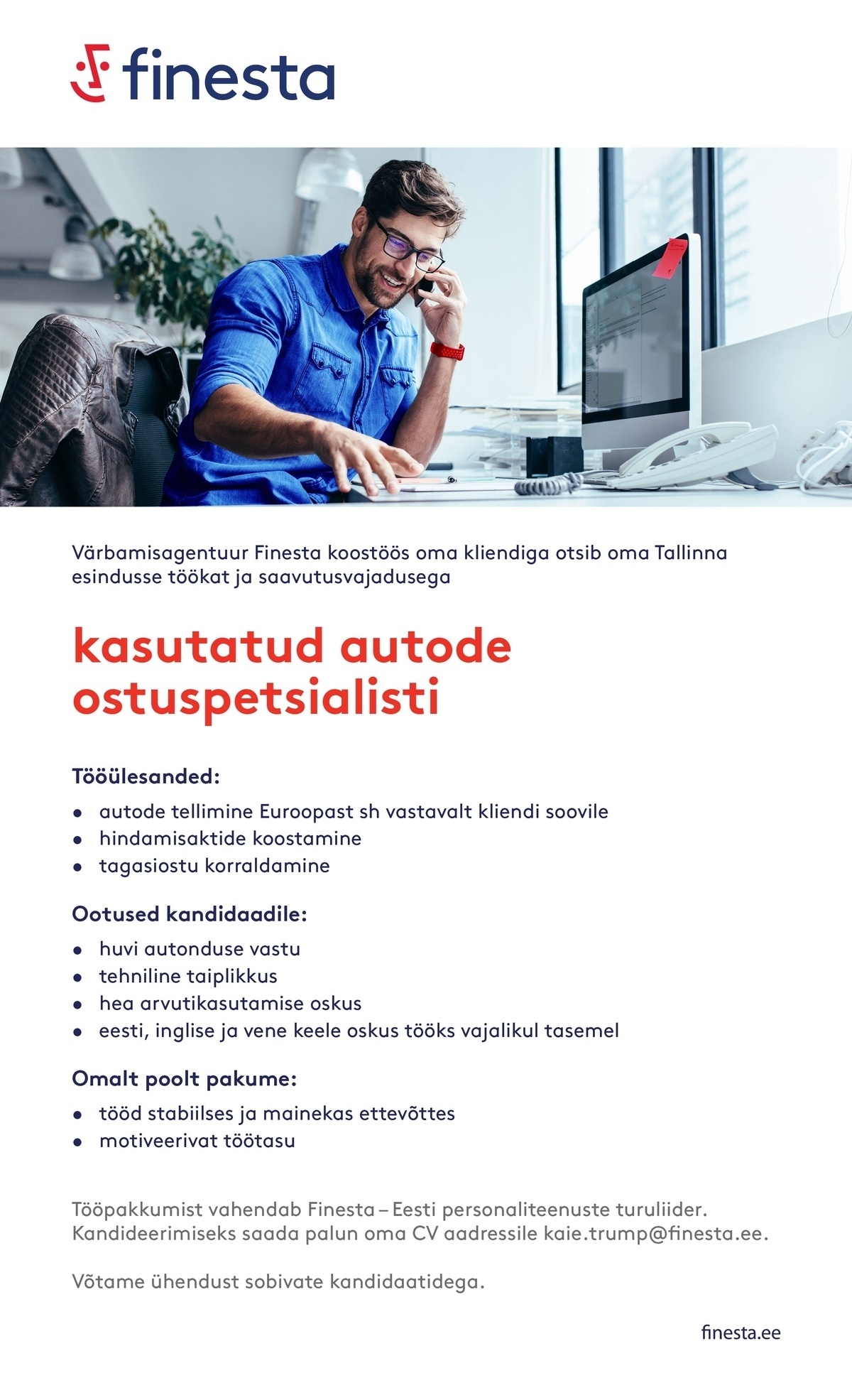 Finesta Baltic OÜ Ostuspetsialist