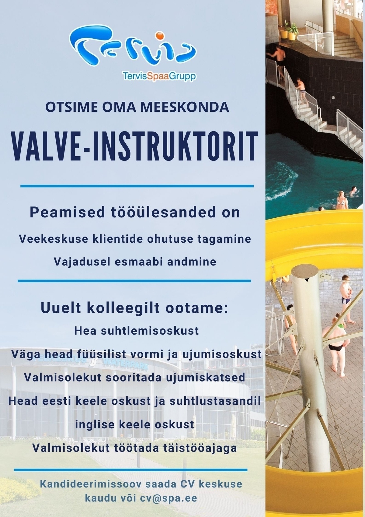 OÜ Tervise Paradiis Valve-instruktor