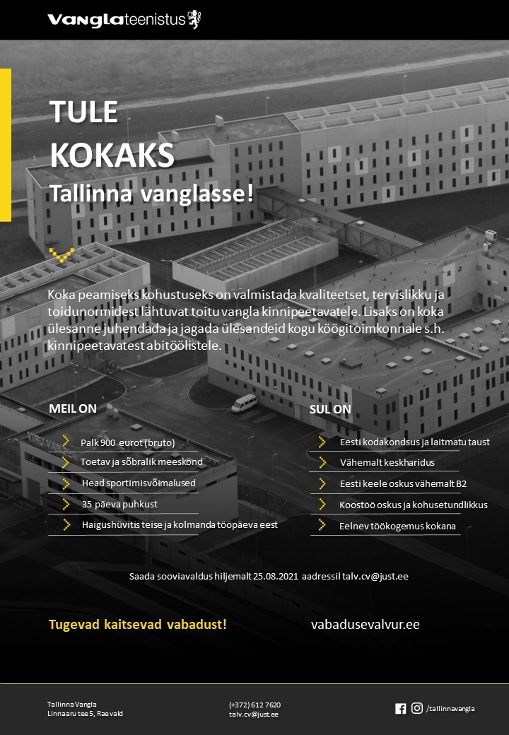 Tallinna Vangla Kokk