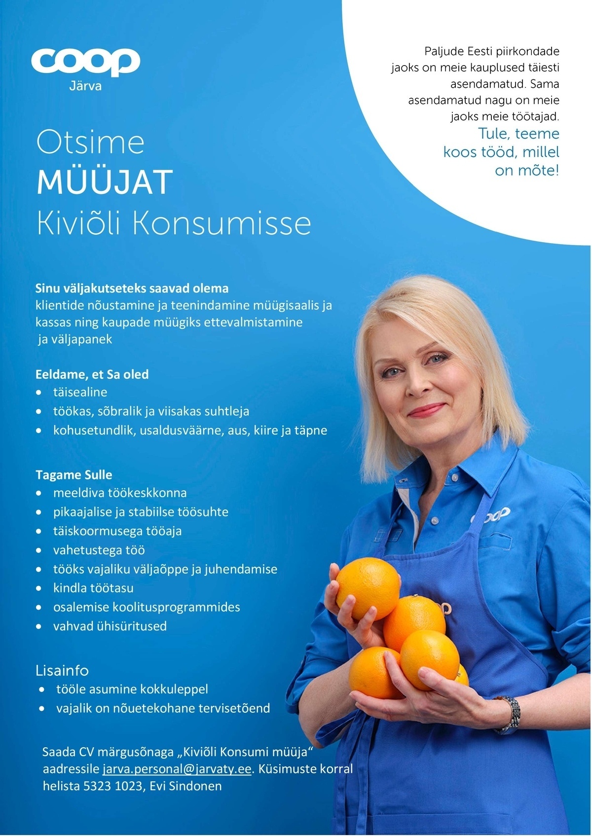 Coop Järva MÜÜJA Kiviõli Konsum (Coop Järva)