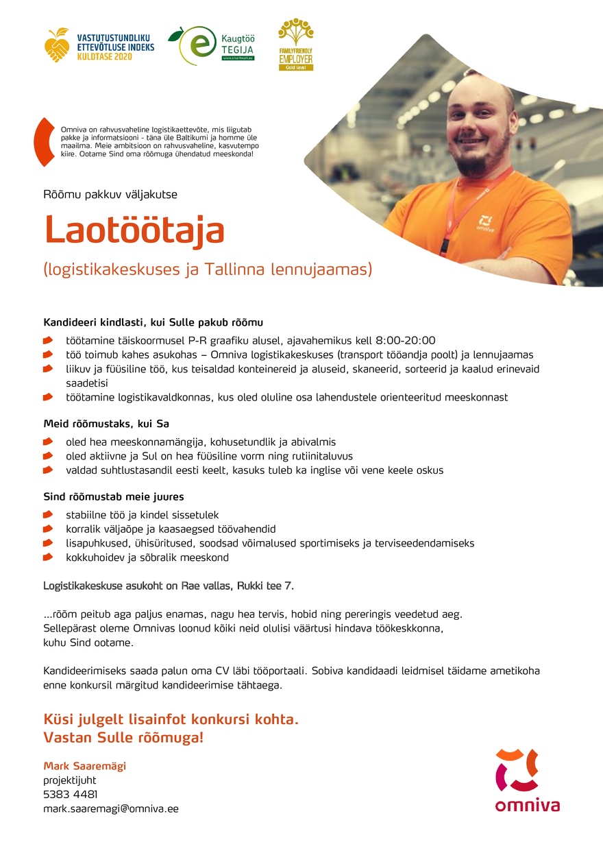 Omniva Laotöötaja