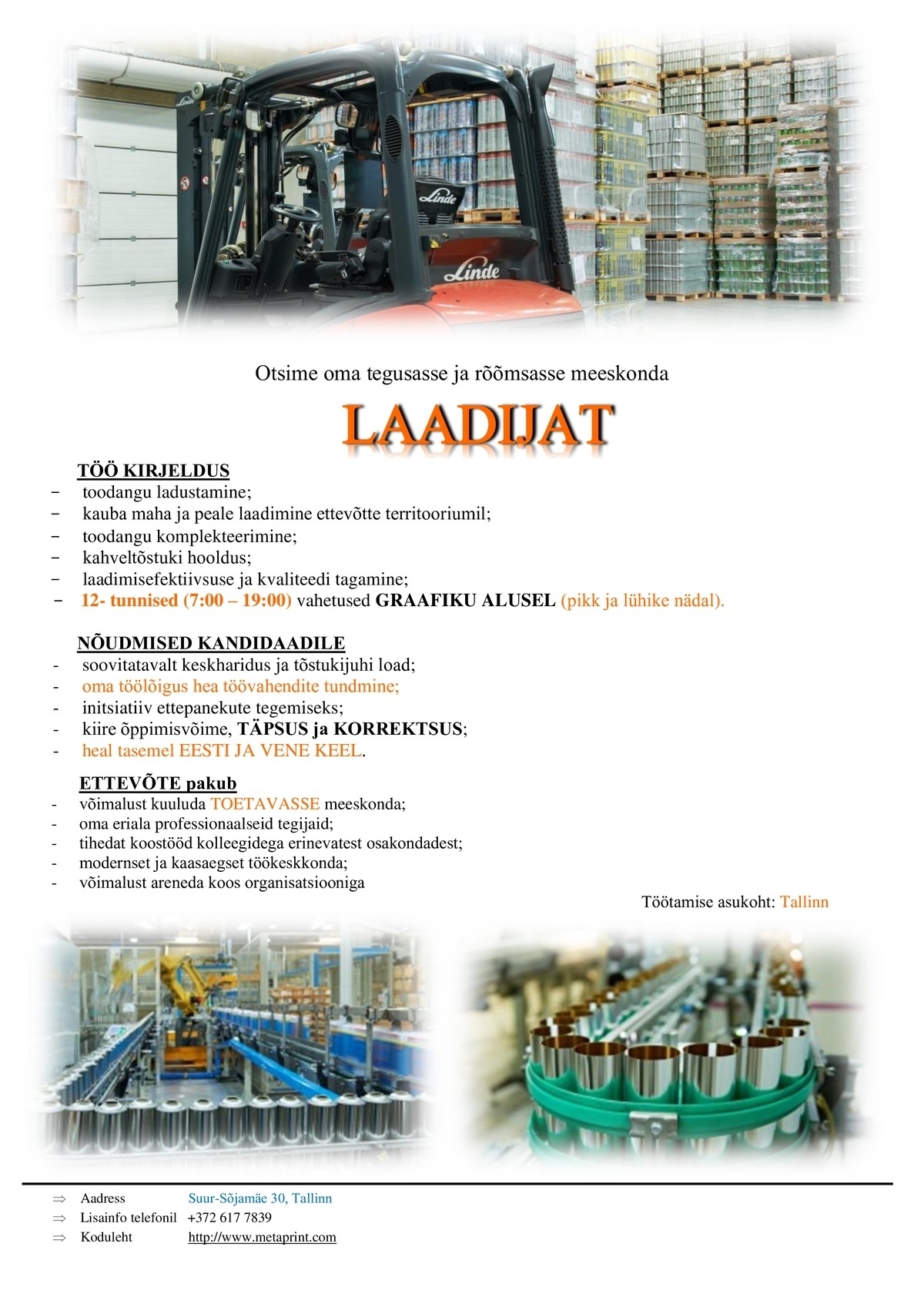 Metaprint AS Laadija