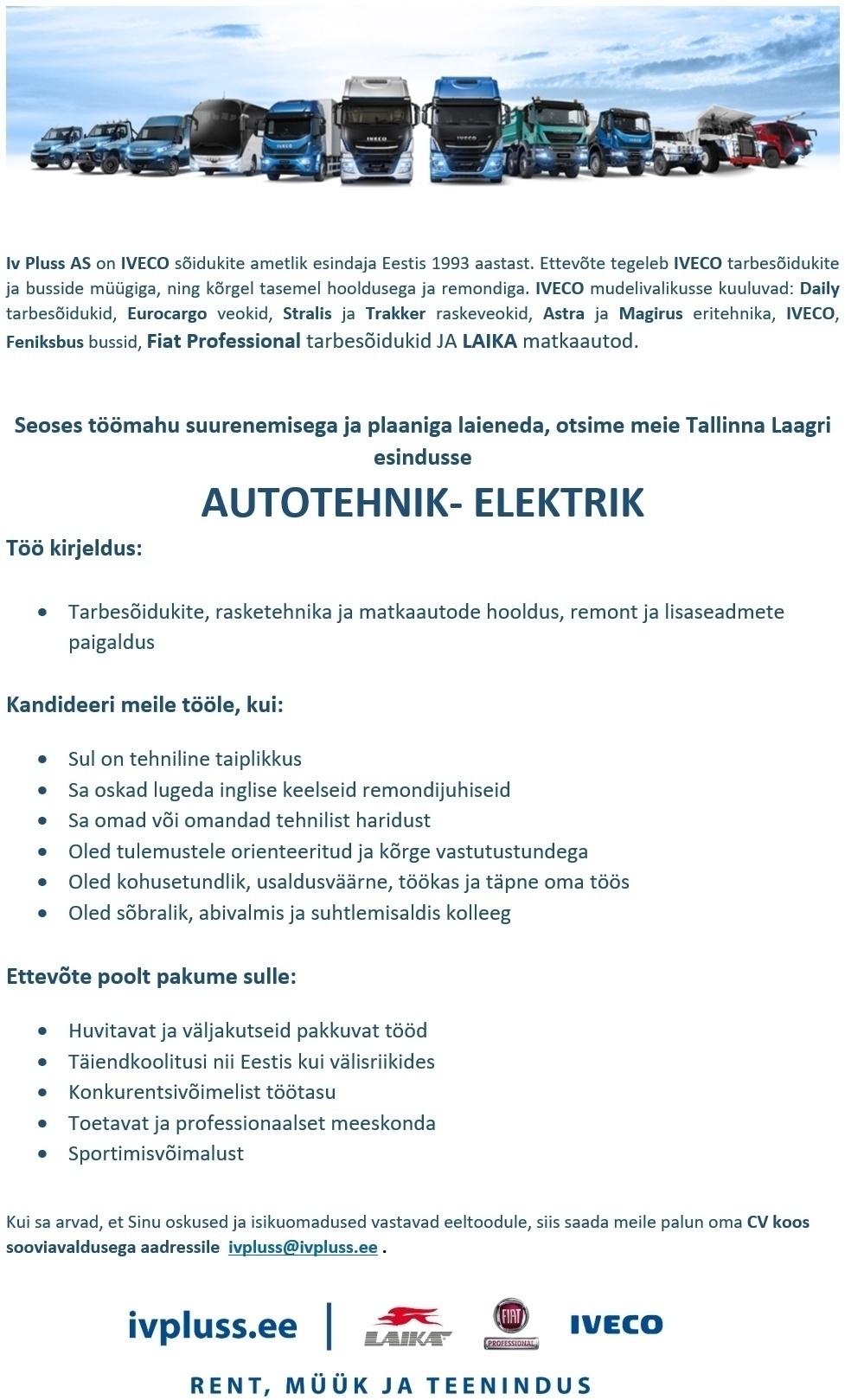 Iv Pluss AS AUTOTEHNIK-ELEKTRIK