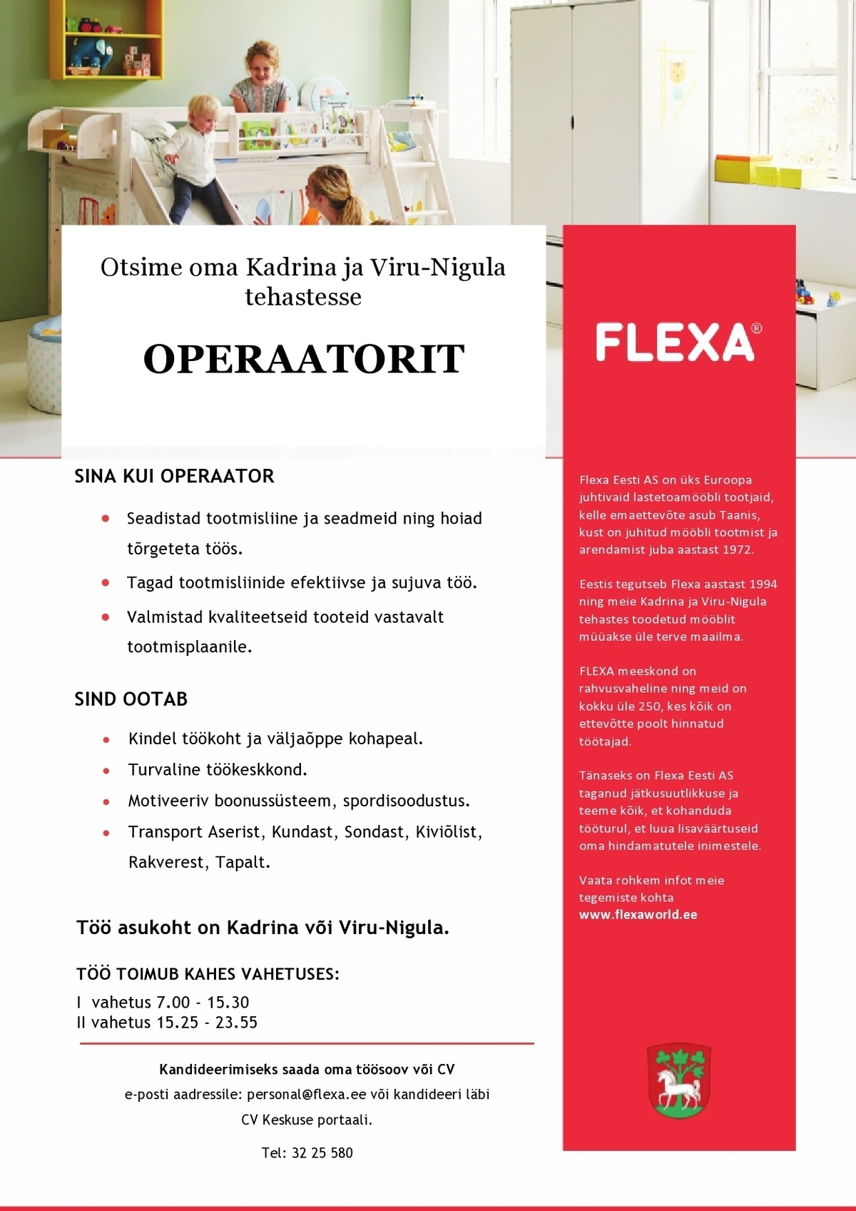 Flexa Eesti AS Operaator