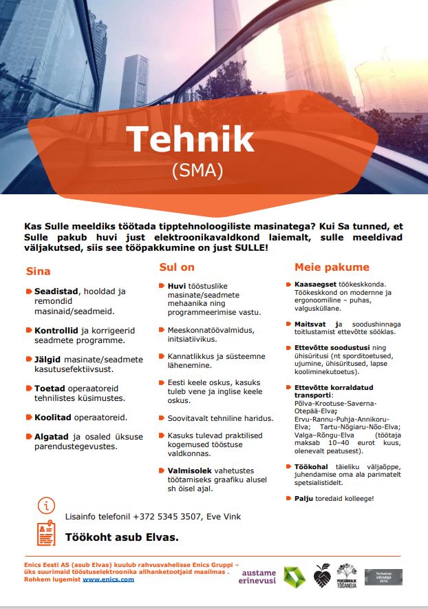 Enics Estonia Tehnik (SMA)