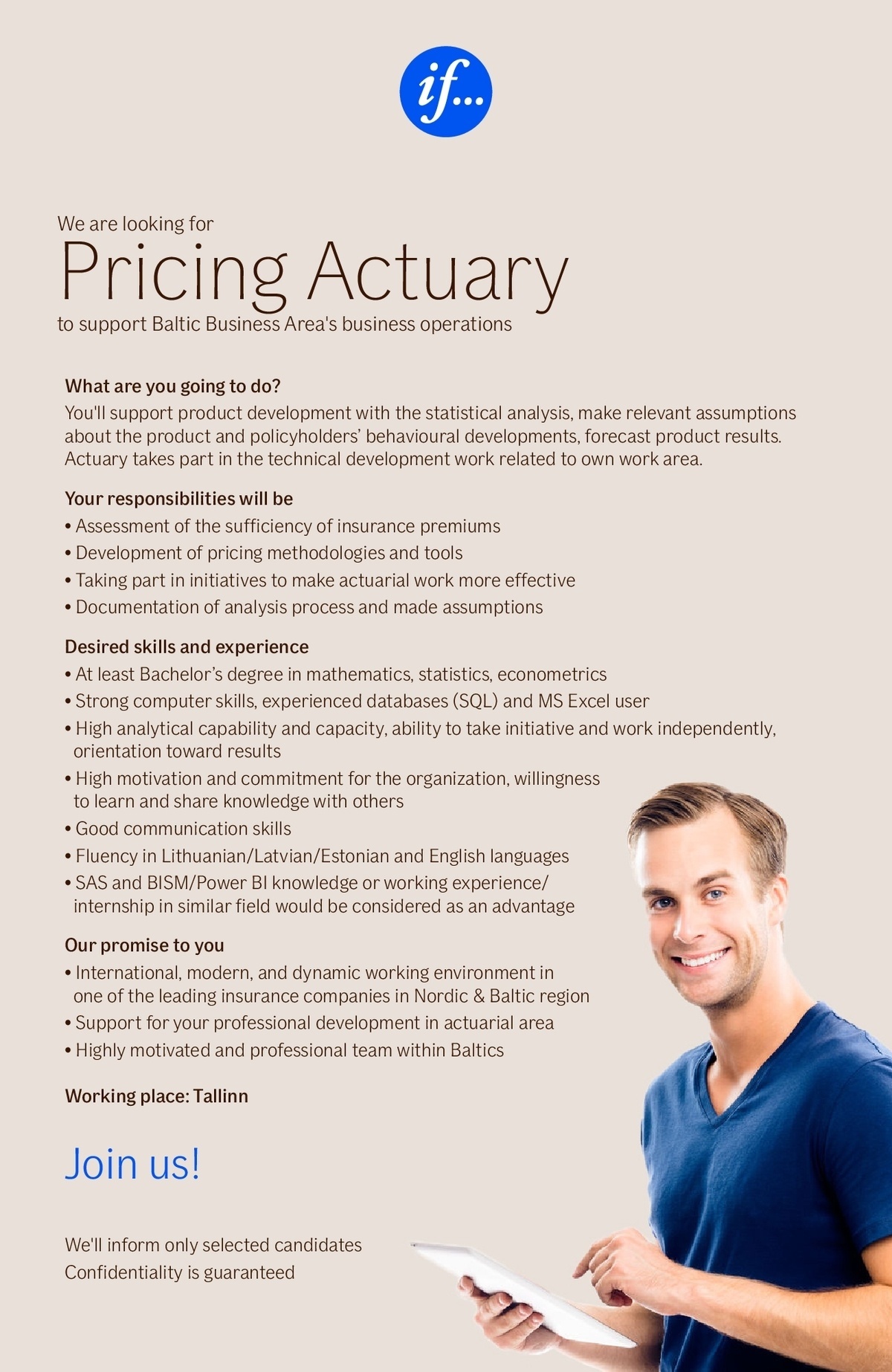 If P&C Insurance AS Pricing Actuary