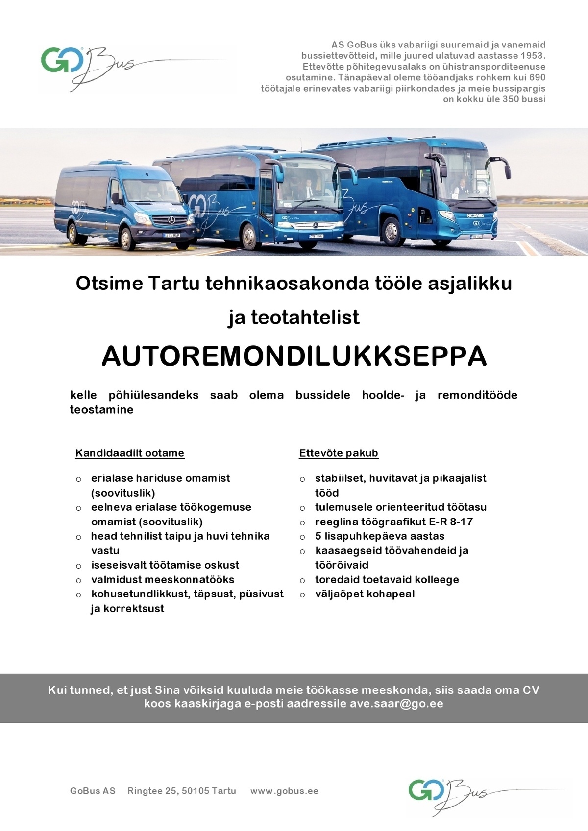 GoBus AS Autoremondilukksepp