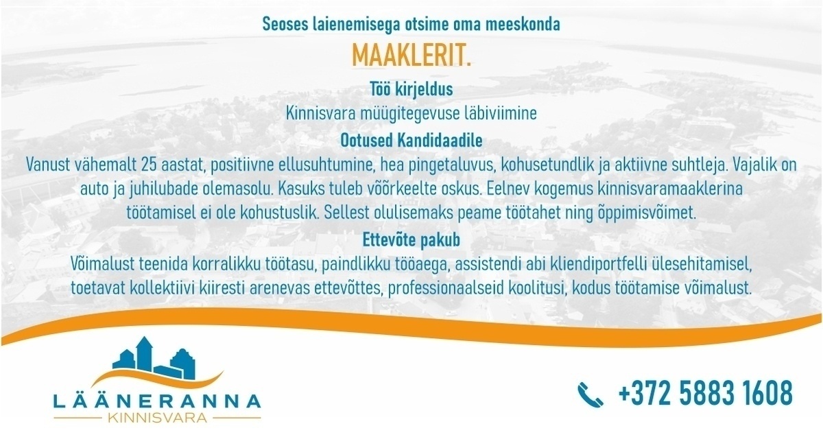 OÜ Lääneranna Kinnisvara Maakler