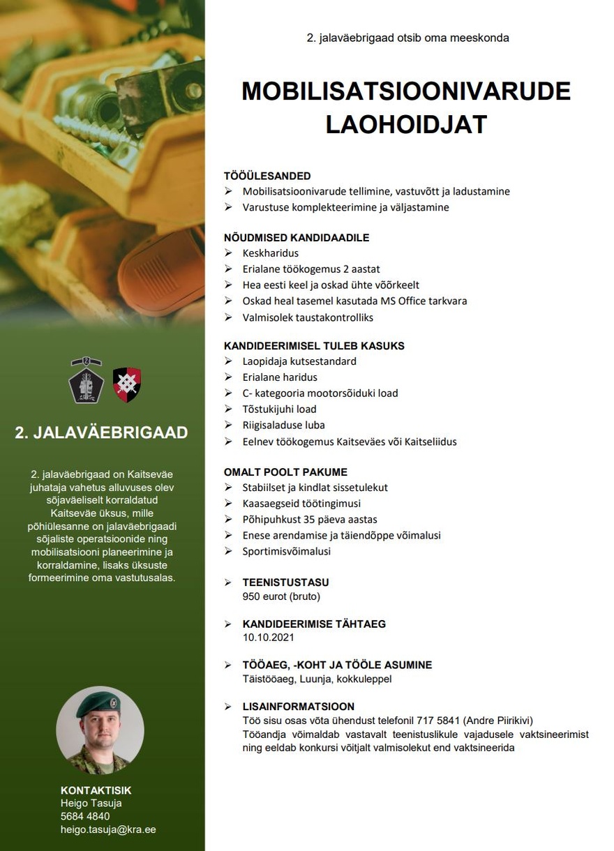 2. jalaväebrigaad Laohoidja