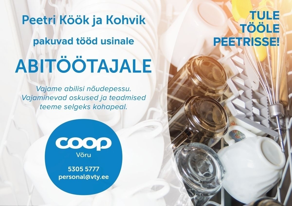 Coop Eesti Keskühistu Abitöötaja (Peetri köök)