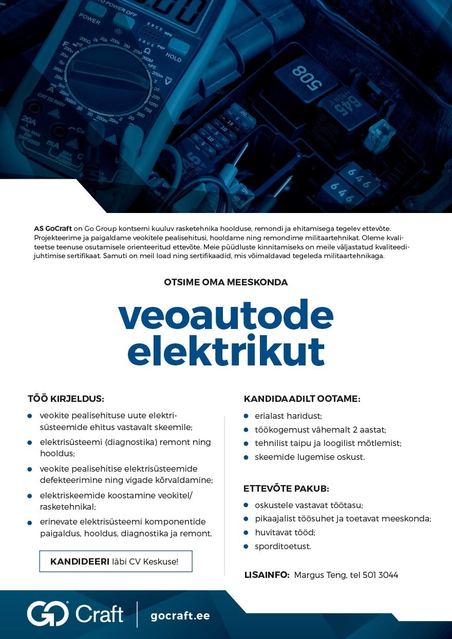 GoCraft AS Veoautode elektrik