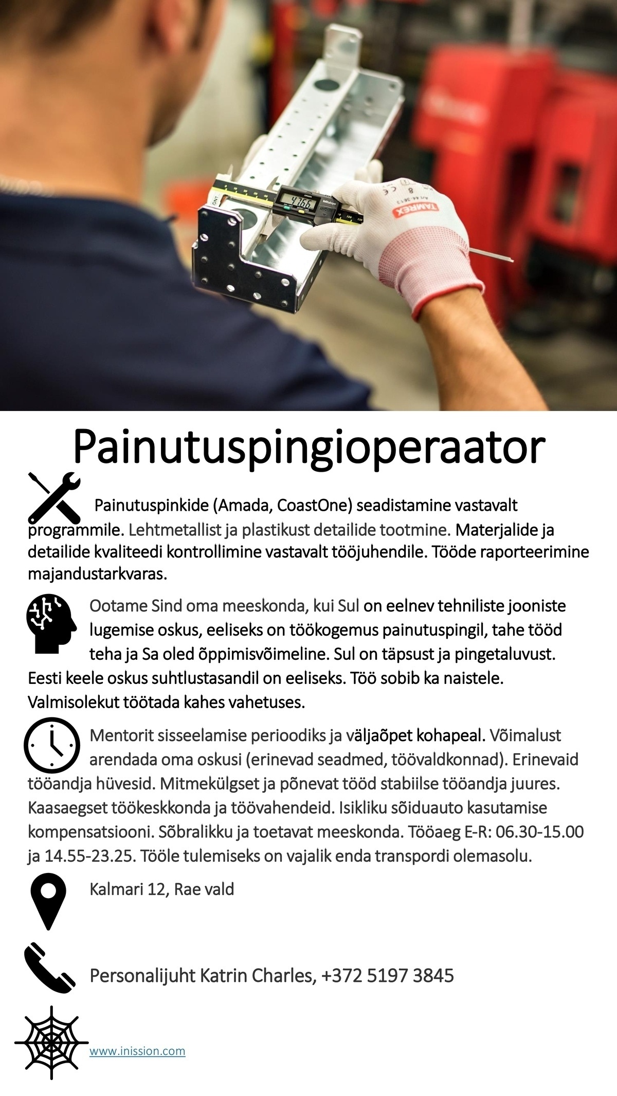 INISSION TALLINN OÜ Painutuspingioperaator