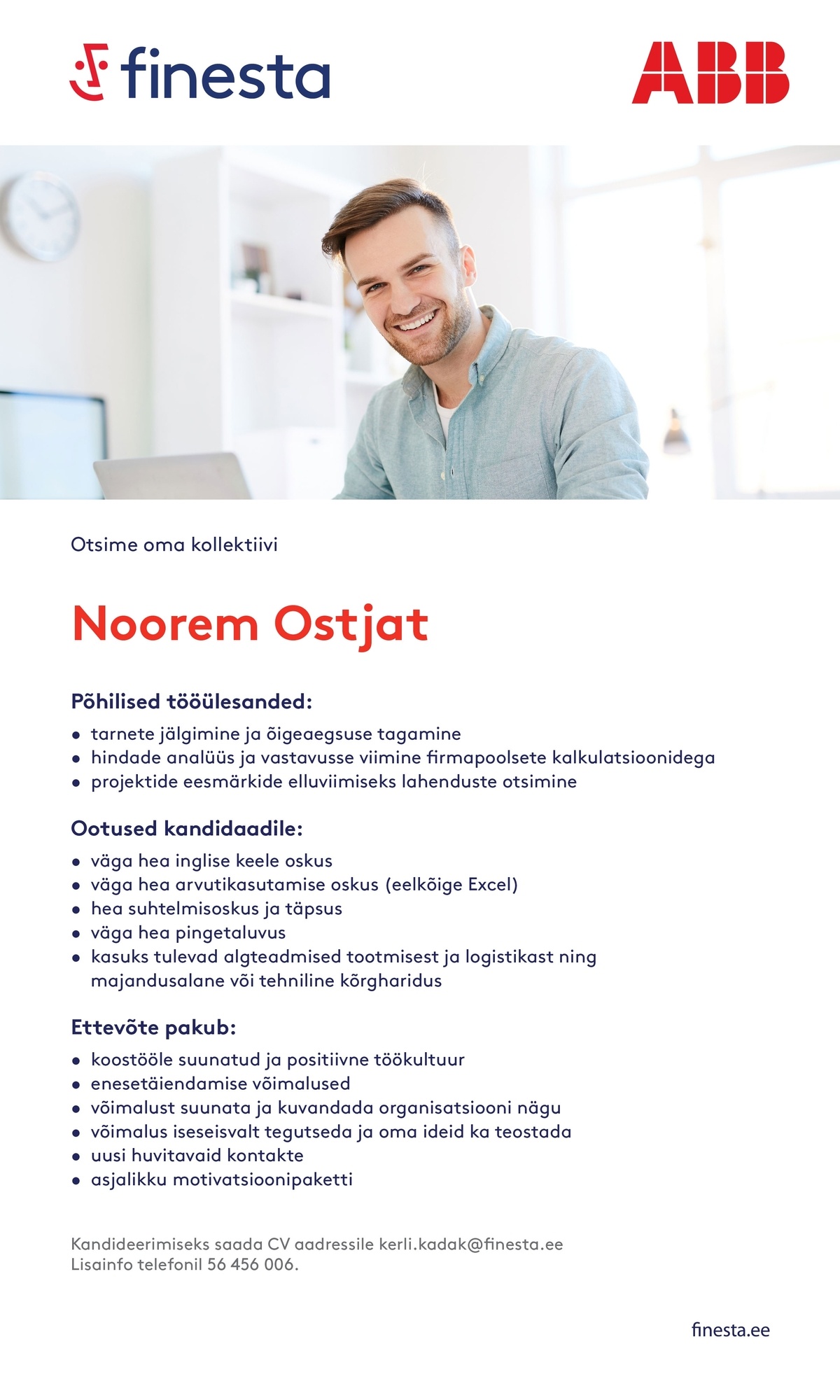 Finesta Baltic OÜ Junior Ostja