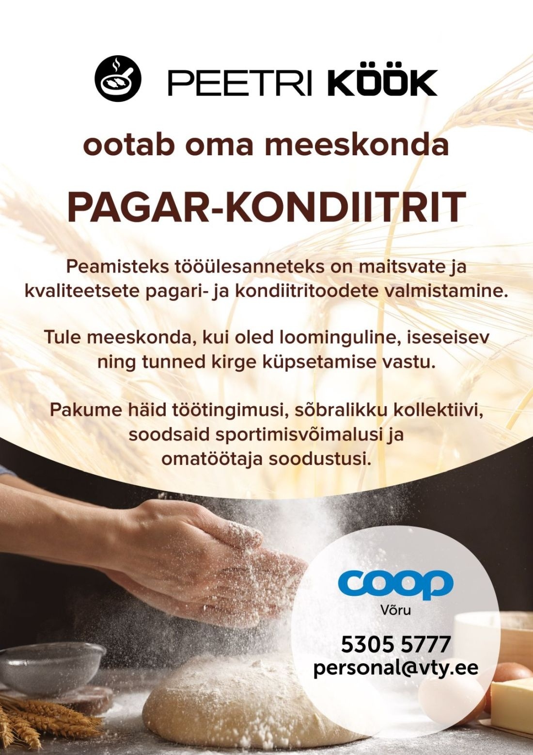 Coop Võru Pagar-kondiiter (Peetri Kohvik ja Köök)