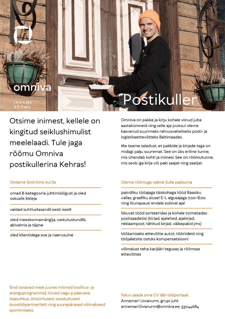 Omniva Postikuller (Kehra)