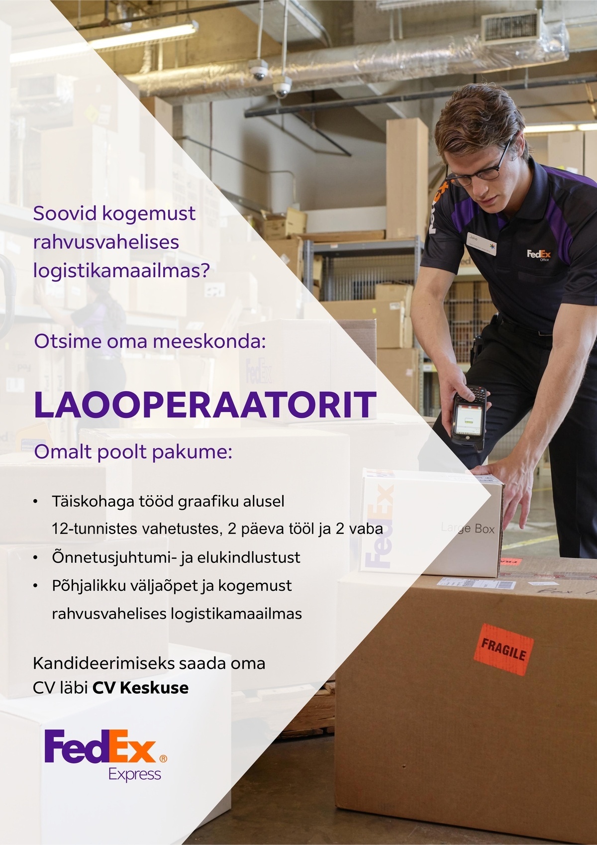 TNT EXPRESS WORLDWIDE EESTI AS Laooperaator