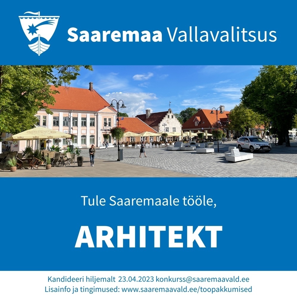 Saaremaa Vallavalitsus Arhitekt