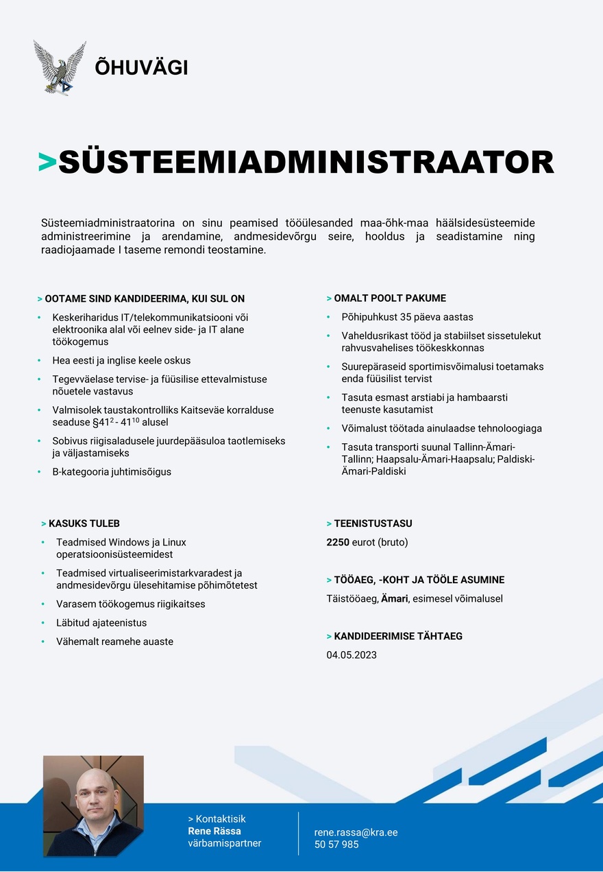 Õhuvägi Süsteemiadministraator