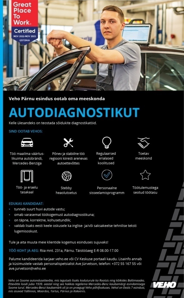 VEHO AS Autodiagnostik