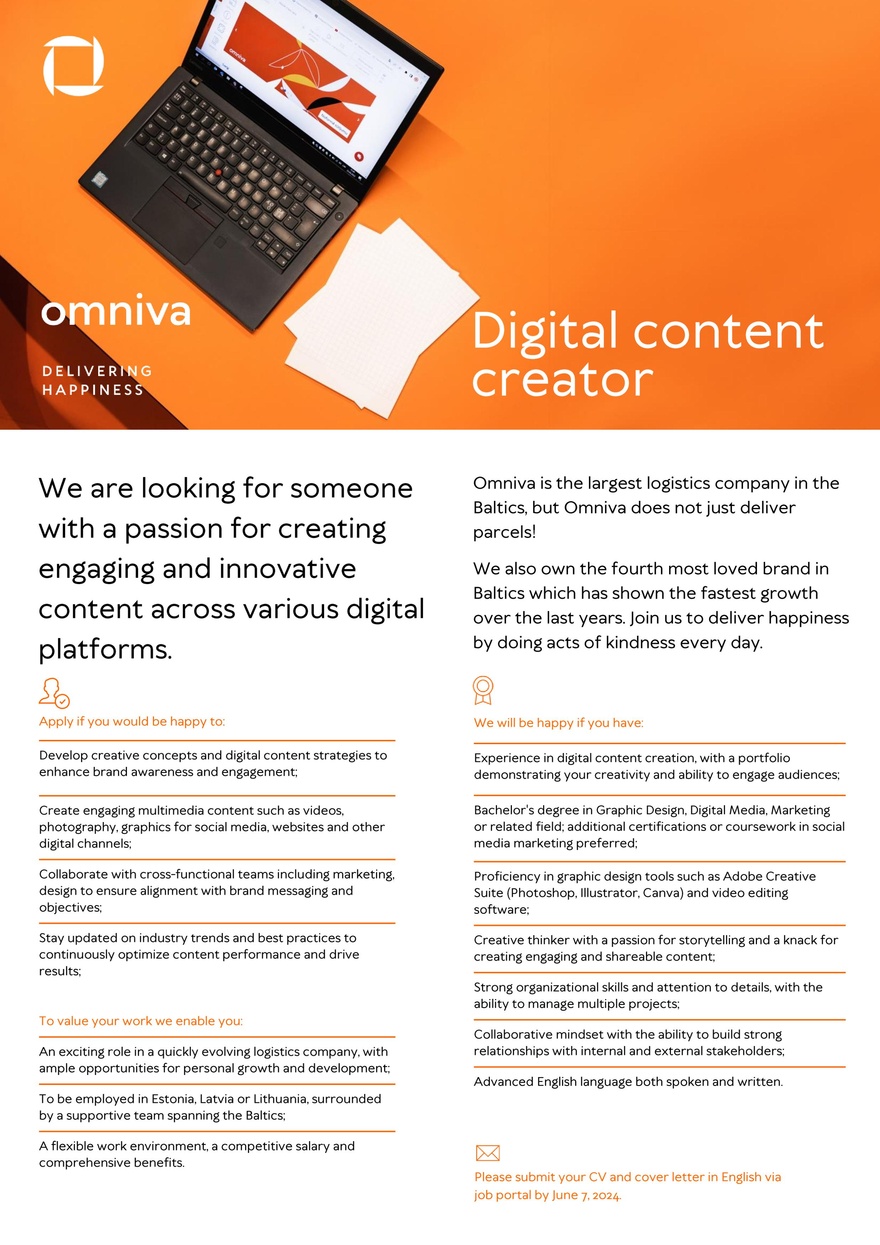 Omniva Digital Content Creator