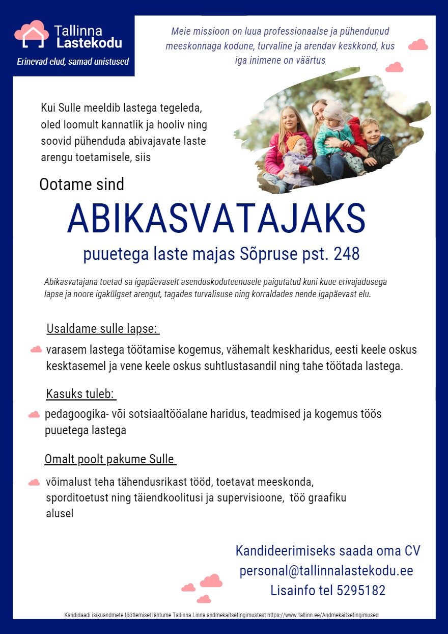 Tallinna Lastekodu Abikasvataja