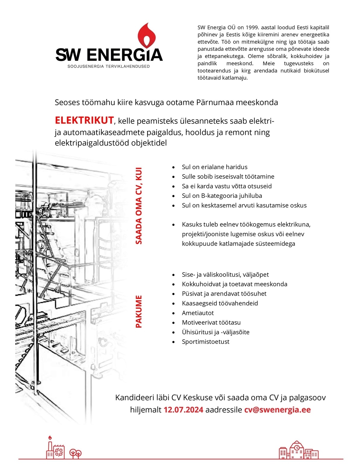 SW Energia OÜ Elektrik