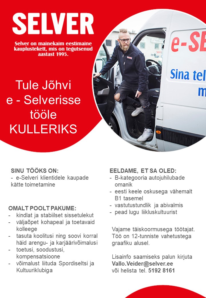 Selver Kuller e-Selveris (Jõhvi)