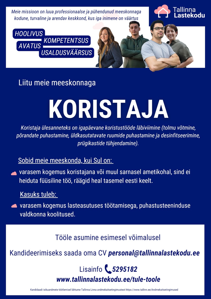 Tallinna Lastekodu Koristaja