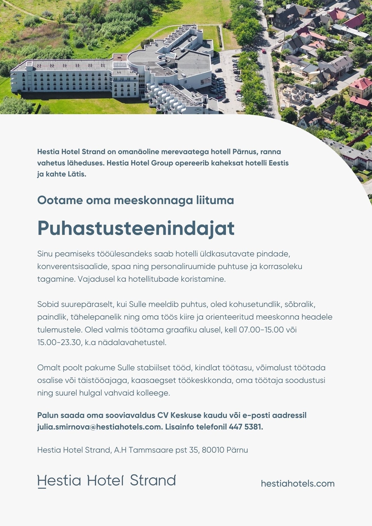 Hestia Hotel Strand Puhastusteenindaja (Hestia Hotel Strand)