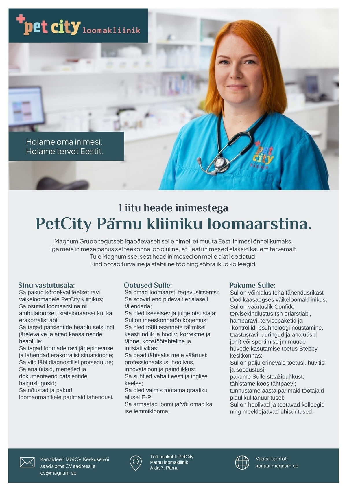 Eesti Veterinaaria Kliinikum OÜ Loomaarst