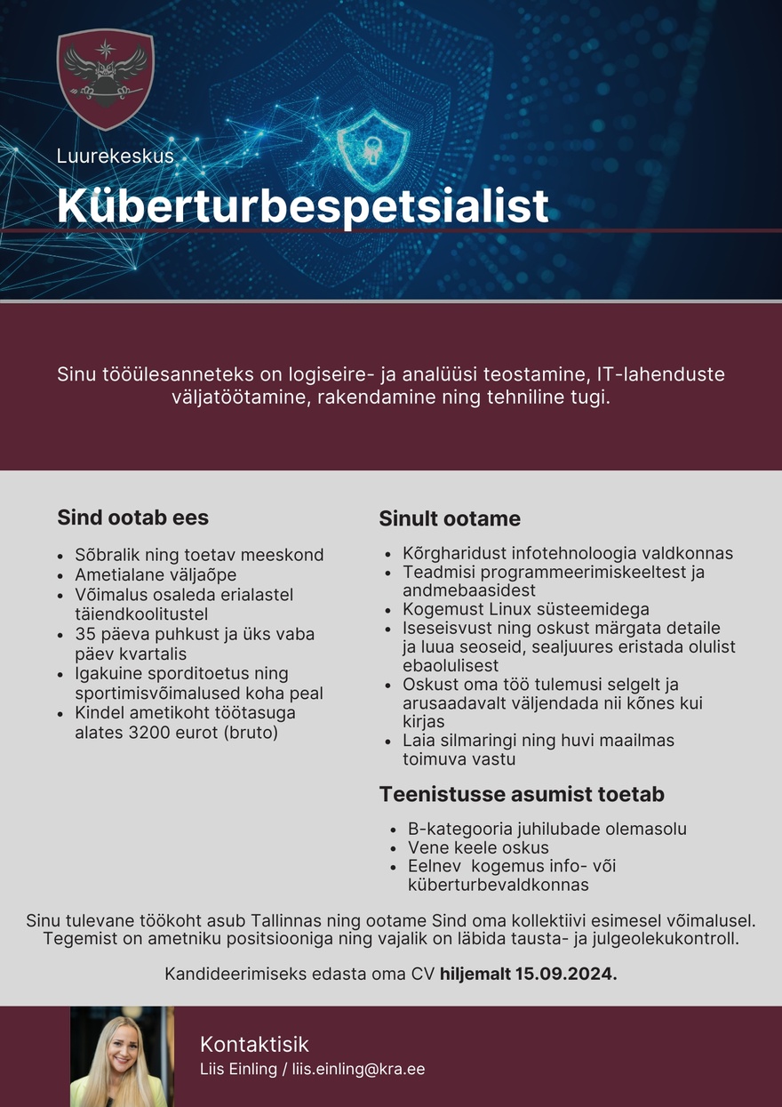 Luurekeskus Küberturbespetsialist