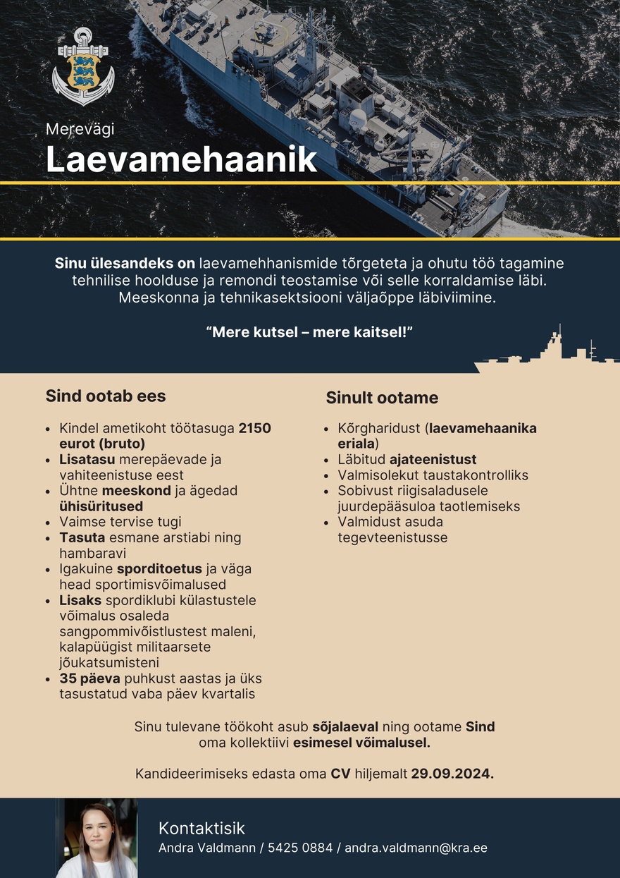 Merevägi Laevamehaanik