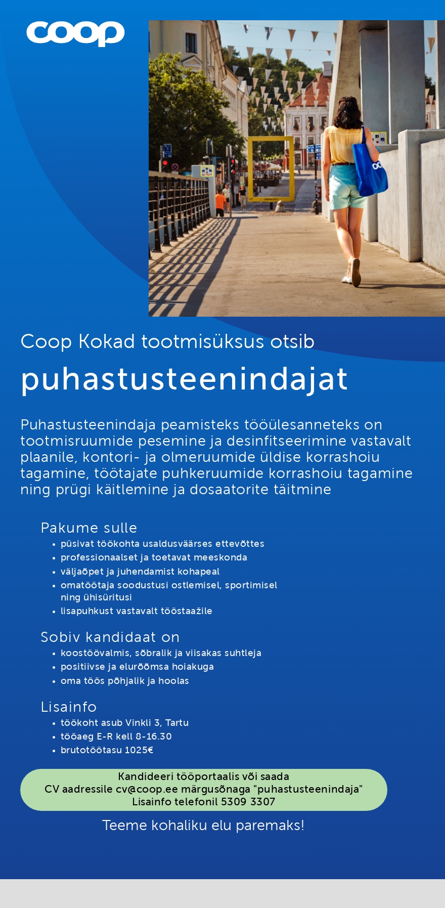 Coop Eesti Keskühistu Puhastusteenindaja (Coop Kokad)