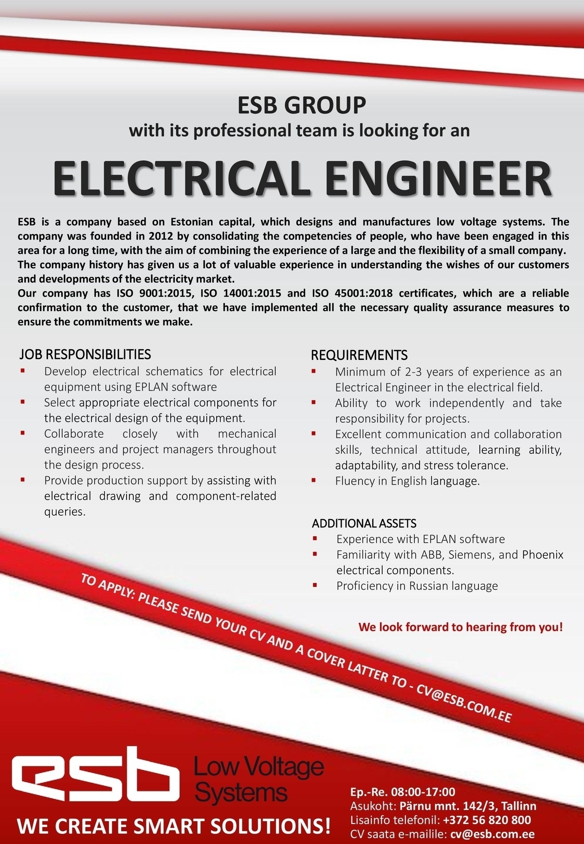 ESB-LVS OÜ ELEKTRIINSENER