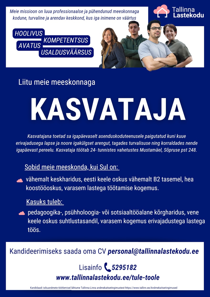 Tallinna Lastekodu Kasvataja