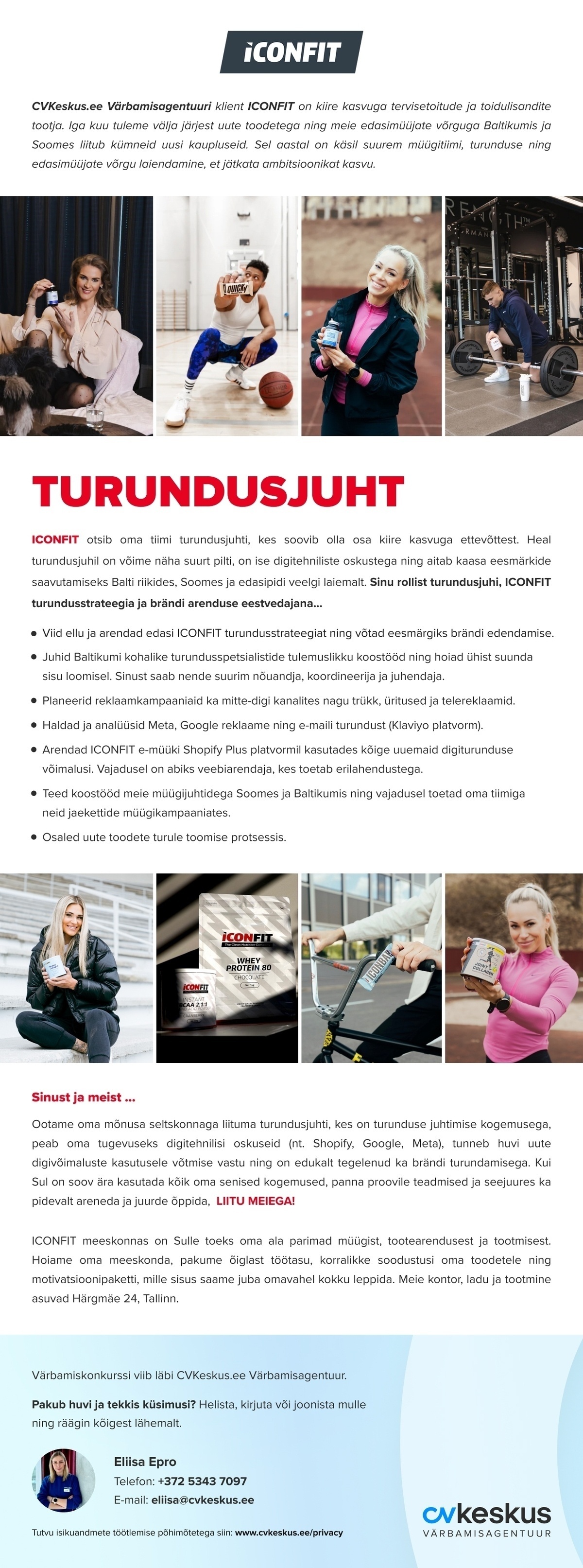 ICONFIT TURUNDUSJUHT