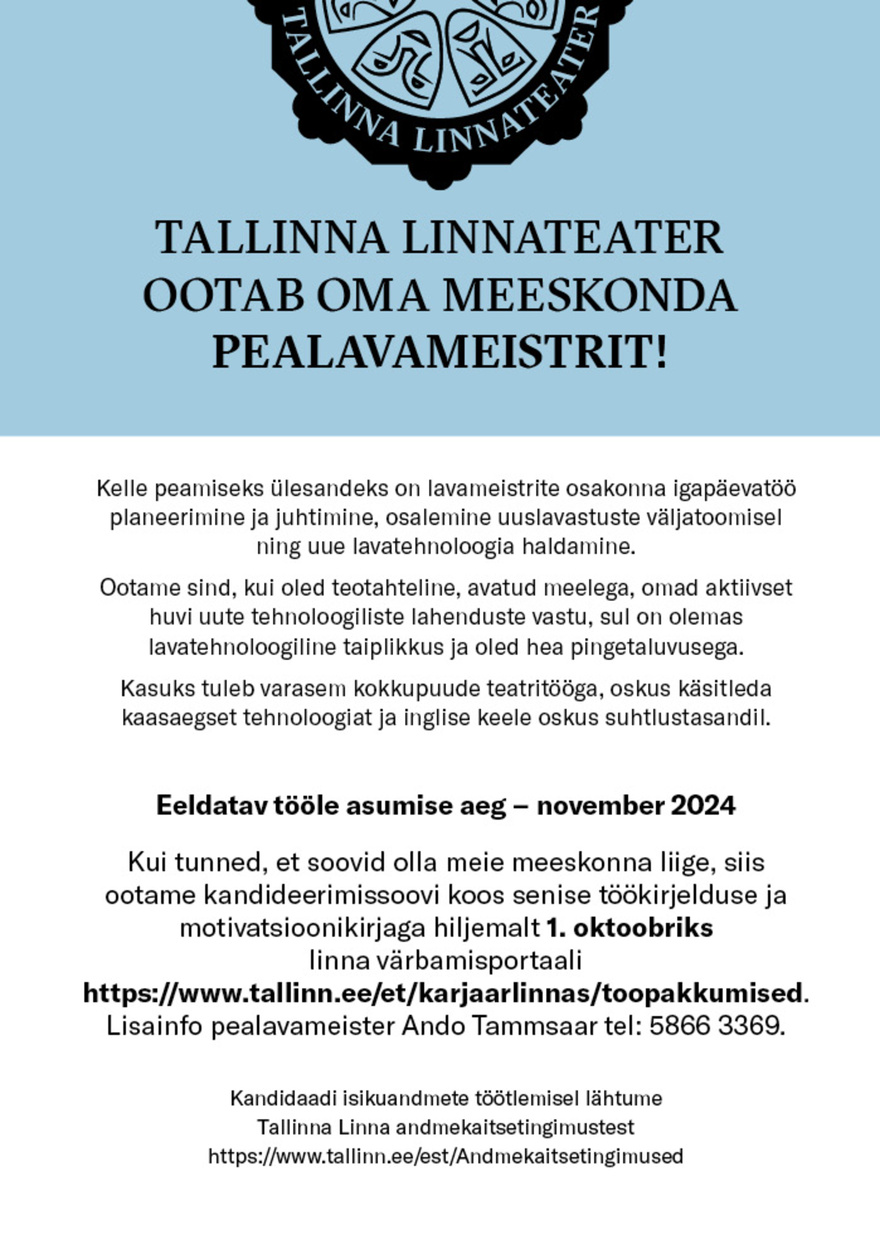 Tallinna Linnateater Pealavameister