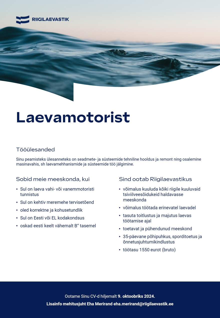 Riigilaevastik Laevamotorist