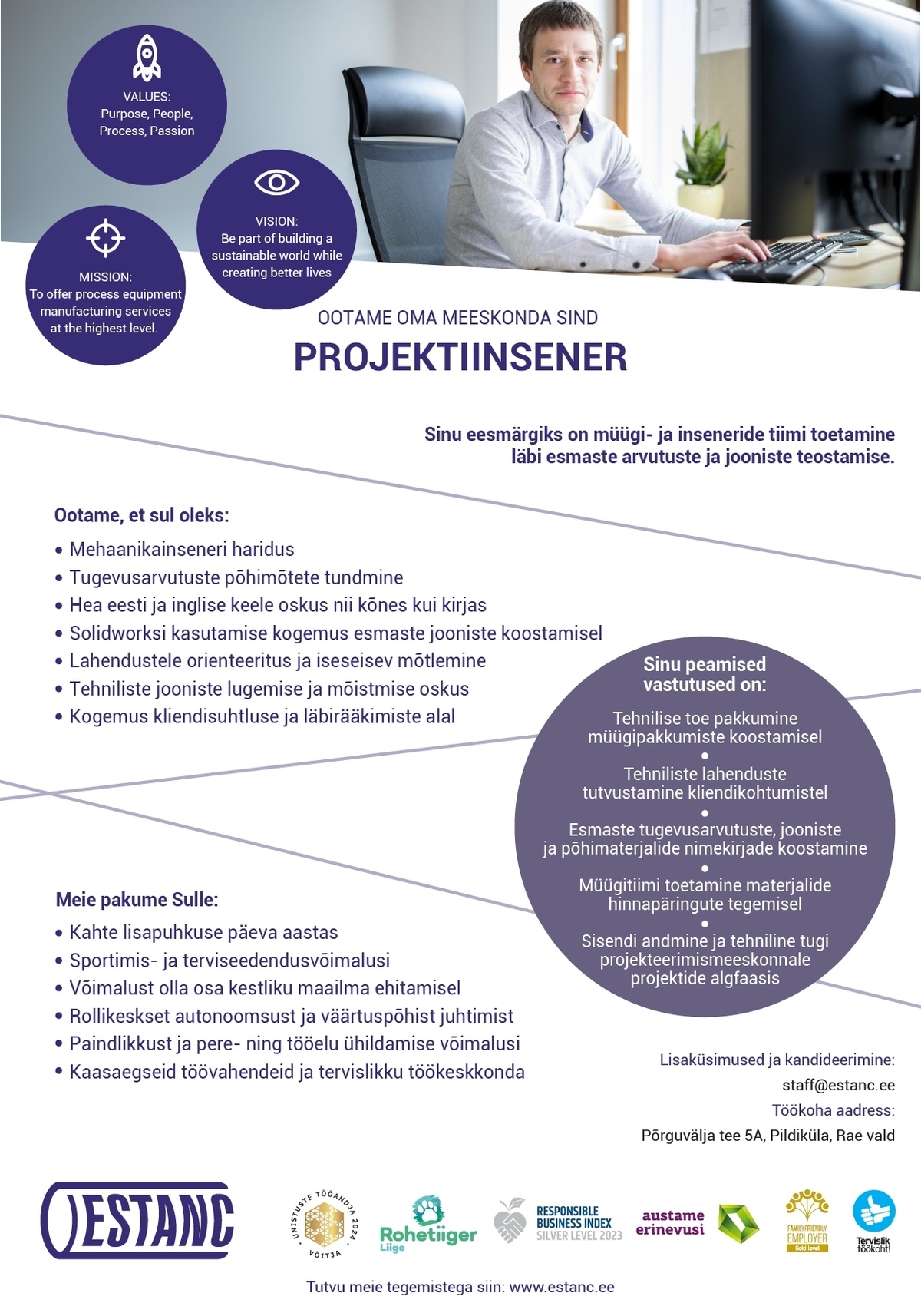 Estanc AS Projektiinsener