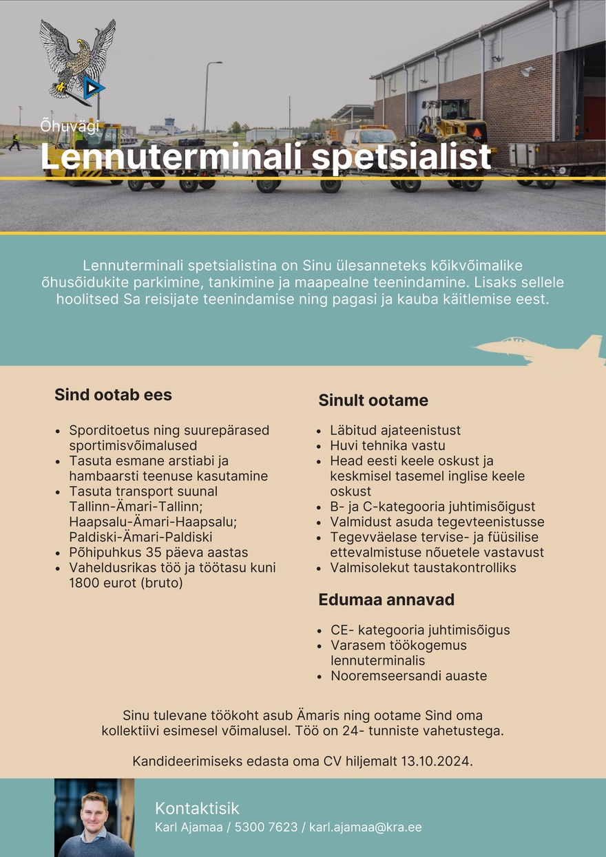 Õhuvägi Lennuterminali spetsialist