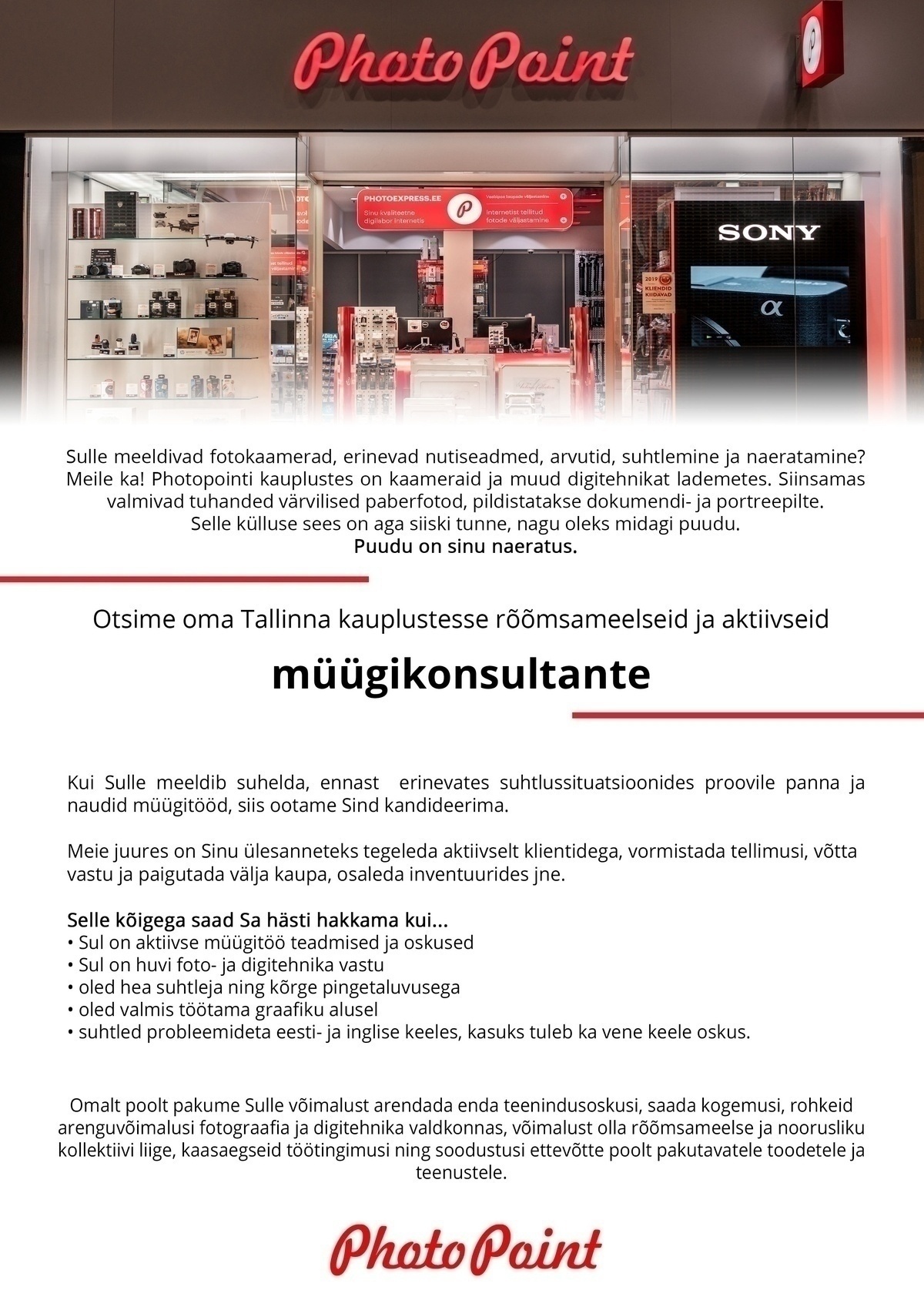 Nordic Digital AS Müügikonsultant (Tallinn)