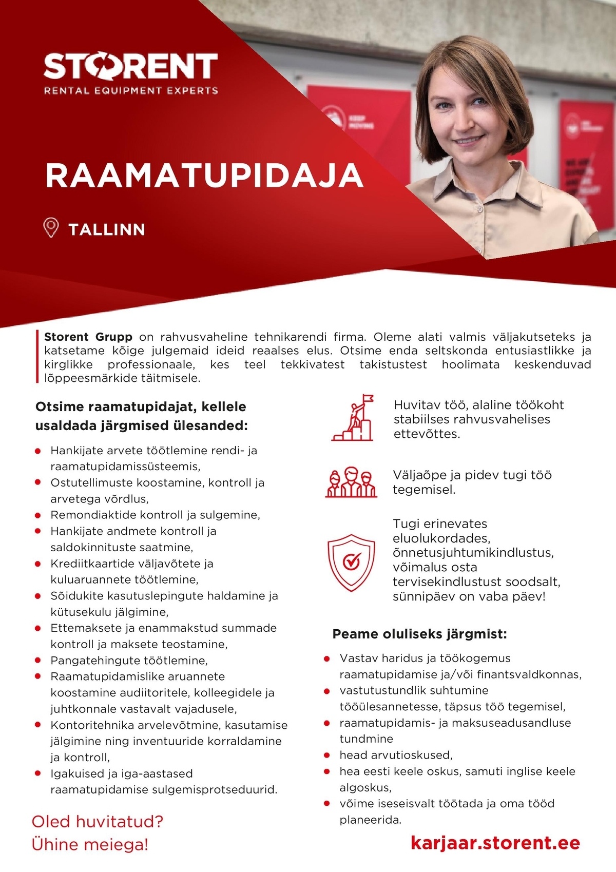 Storent OÜ Raamatupidaja